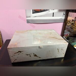 Glass Marble Design Jewelry Box